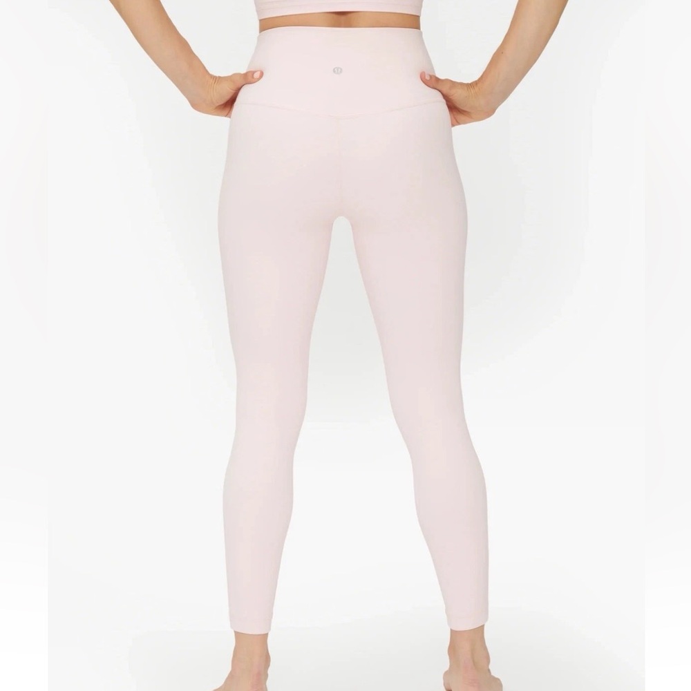 lululemon athletica strawberry milkshake align pants
